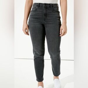 American Eagle Outfitters Dark faded Gray Straight Leg Jeans